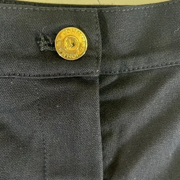 ST. JOHN  size 8 black Pants straight leg classic designer ankle length … - Picture 4 of 6